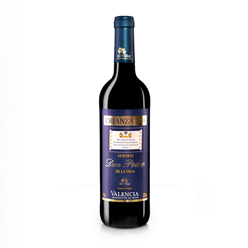 Foto de Vino Tinto Señorío Don Pedro de la Vega Crianza.